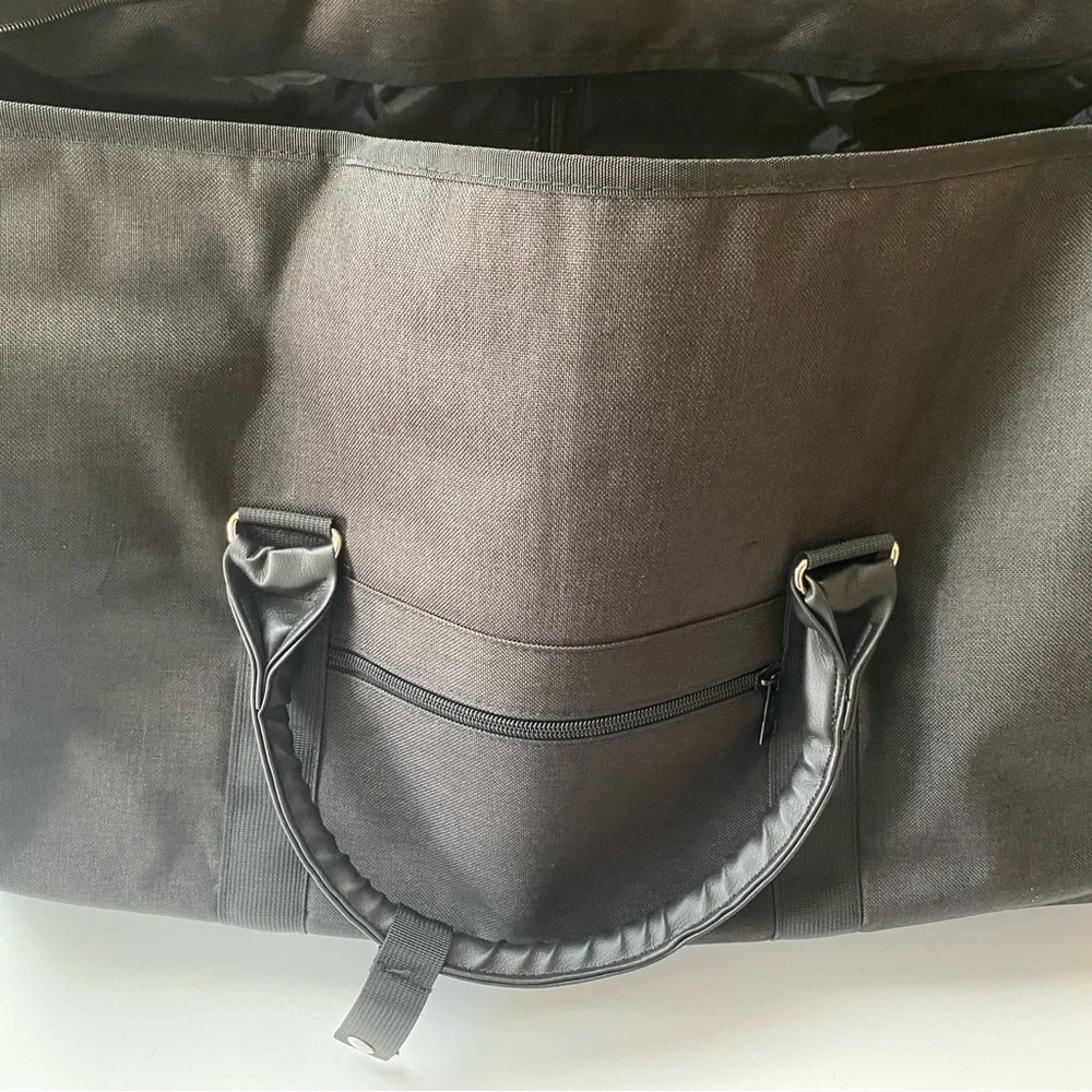 CRG Prestige Travel Garment Bag / Duffel Bag - NWT - Black Canvass Feel